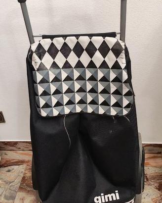 Carrello spesa 3 ruote gimi