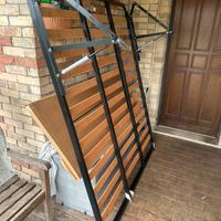 Struttura letto contenitore matrimoniale 160x190