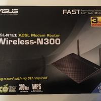 ADSL Modem Router Asus Wireless N300