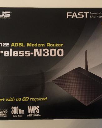 ADSL Modem Router Asus Wireless N300