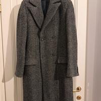 Cappotto uomo spigato vintage taglia L 40
