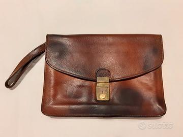 Borsello, pochette da uomo in pelle