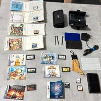 Nintendo ds + giochi + accessori