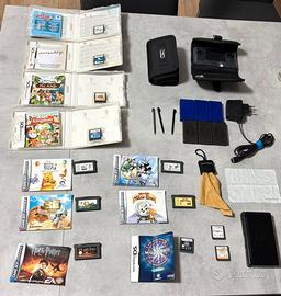Nintendo ds + giochi + accessori