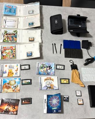 Nintendo ds + giochi + accessori