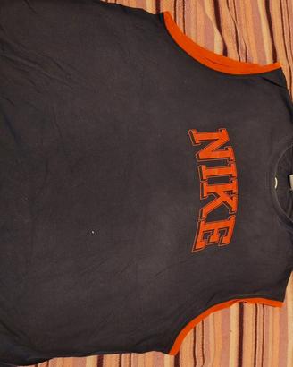 Nike canotta blu e arancio XXL