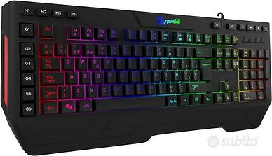 Tastiera Gaming NEWSKILL con retroilluminaz. RGB