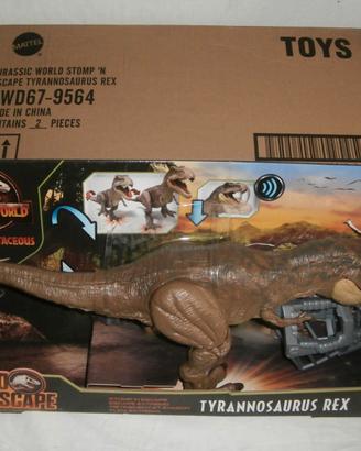 T-REX MATTEL JURASSIC WORLD  PASSI LETALI GWD67