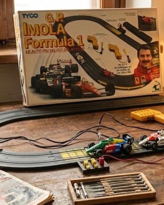 Gioco pista F1 imola macchinine vintage anni 90