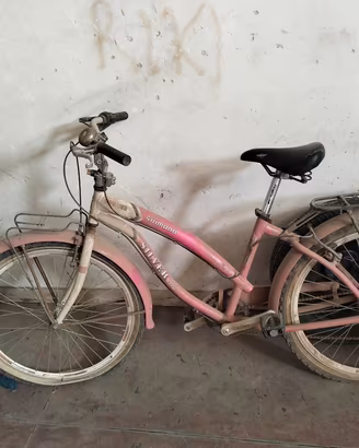Bici donna Cruiser in alluminio con cambio Shimano