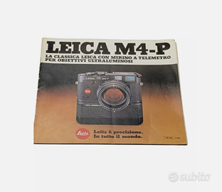 Leica M4-P Brochure La classica Leica