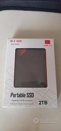 SSD Portatile Esterno 2TB USB 3.1 Type-C M.2