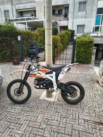 pit bike 125cc 4T- praticamente NUOVA( solo 11 ) 