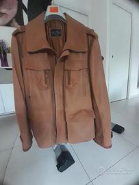 giacca pelle italiana Solofra