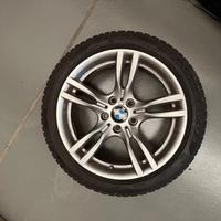 Set 4 cerchi originali BMW + gomme invernali 18