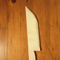 coltello in legno da cucina