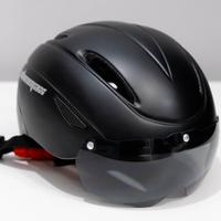 Casco Bici Shinmax con Visiera Magnetica - L