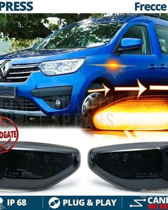 FRECCE LED Dinamiche Renault EXPRESS NERE CANbus
