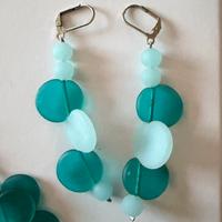 Set di  collana vetro di murano