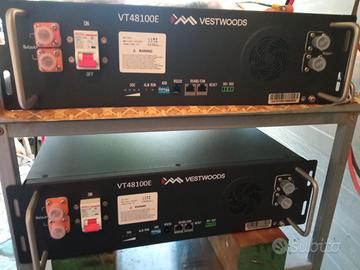 4 BATTERIE DI ACCUMULO TOTALE 20 KW 