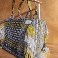 borsa a uncinetto 