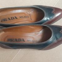 prada scarpe originali fatte a mano design vintage