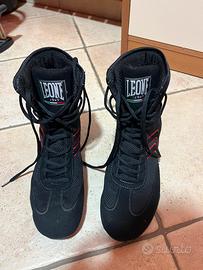 scarpini da boxe tg 43 leone