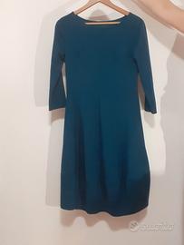 Vestito al ginocchio manica 3/4 tg S