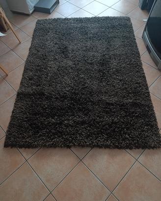 Tappeto Shaggy testa di moro 
