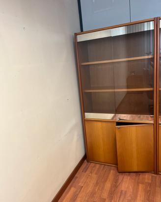 Vwtrinette - Scaffale con vetrina n 2 pezzi