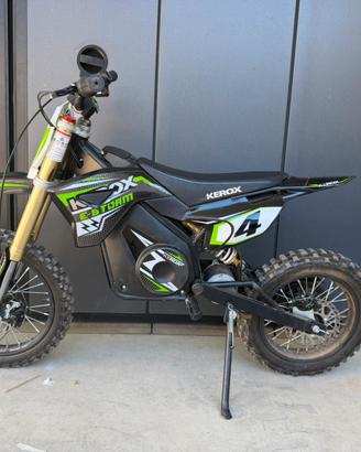 Mini moto cross elettrica bambino pitbike