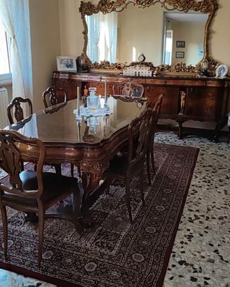 Sala da Pranzo Luxury Chippendale