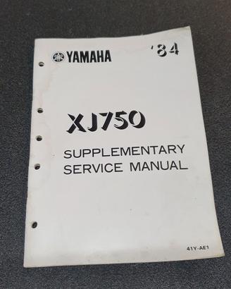 USO E MANUTENZIONE YAMAHA XJ 750 -