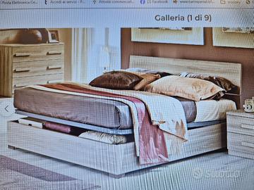 letto contenitore matrimoniale 