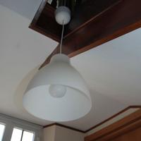  Lampada a sospensione Ikea Melodi, bianco, 28 cm