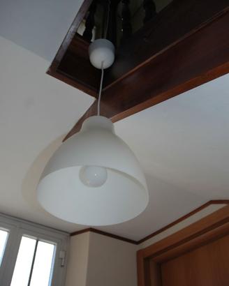  Lampada a sospensione Ikea Melodi, bianco, 28 cm