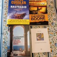 lotto 4 libri narrativa