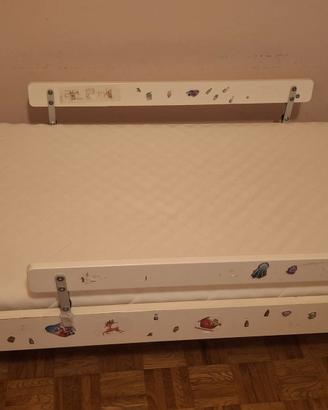 Letto per bambini -  Struttura doghe + materasso
