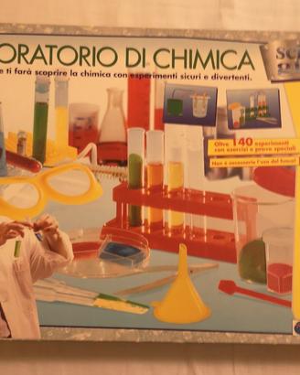 Laboratori di chimica Clementoni anni '90 