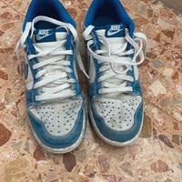 Scarpe Nike Dunk Low Sashiko blu industriale