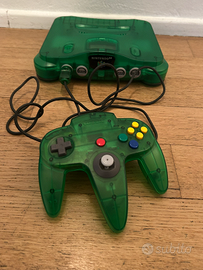 NINTENDO 64 N64 PAL EUR - JUNGLE GREEN VERDE