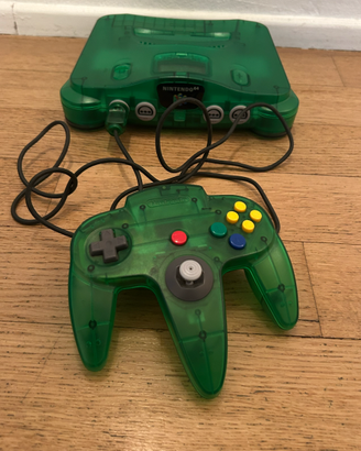 NINTENDO 64 N64 PAL EUR - JUNGLE GREEN VERDE