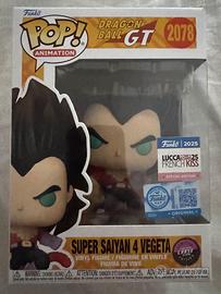Funko Pop Vegeta SSJ4 #2078 LIMITED FLOCKED CHASE