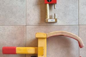 Lucchetto gancio traino  e blocca ruote