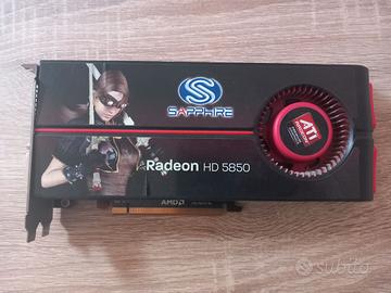 Scheda video Ati Radeon SAPPHIRE HD 5850 1GB GDDR5