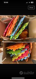Tappeto puzzle bambini 40 pezzi completi + altri