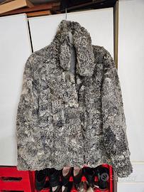 giaccia corta lapin grigia