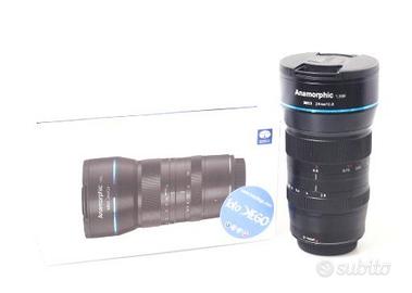 OBIETTIVO SIRUI 24 MM F/2.8 ANAMORPHIC 1.33X. FUJI