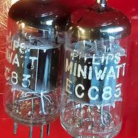 coppia bilanciata di valvole NOS ecc83 PHILIPS MIN
