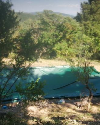 Piscina per eventi con tusotcp e 8 ettarii